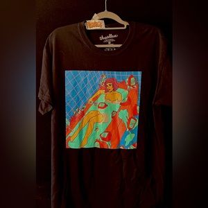 Threadless Graphic Print T-Shirt, Tragic End Series, Never Worn W Tags. Size L